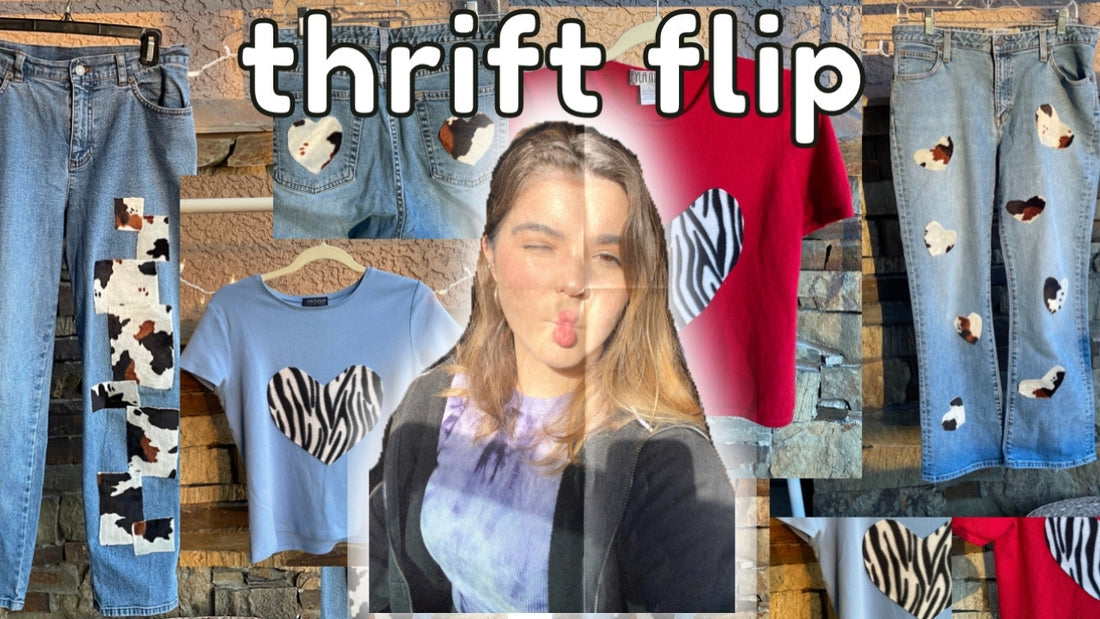 THRIFT FLIPPING CLOTHES FOR MY VALENTINE'S DAY COLLECTION! | laur♡ |