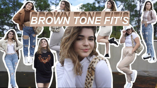 CASUAL BROWN TONED OUTFIT INSPO! | laur♡ |
