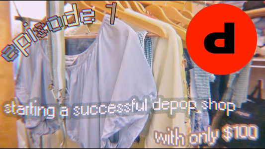 ep.1 - process of starting my own depop shop! | laur♡ |